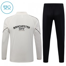 Manchester City Dziecięcy Treningowa 2026-27 Szary Kvarts-Dragkedja