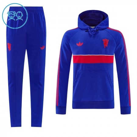 Manchester United Hoodie Dziecięcy Treningowa 2026-27 Niebieski