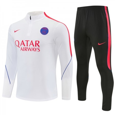 Paris Saint-Germain Treningowa 2026-27 Biały Kvarts-Dragkedja