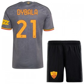 Koszulka AS Roma Dybala 21 Dziecięcy Trzeci 2026-27 Koszulki Piłkarskie Krótki Rękaw