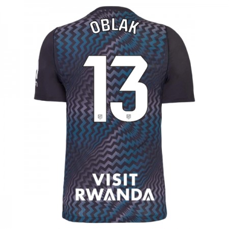 Koszulka Atlético Madryt Oblak 13 Bramkarska 2026-27 Czarny Koszulki Piłkarskie Krótki Rękaw
