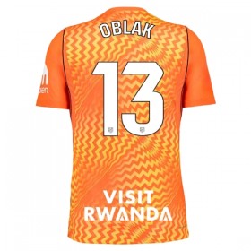 Koszulka Atlético Madryt Oblak 13 Bramkarska 2026-27 Pomarańczowy Koszulki Piłkarskie Krótki Rękaw
