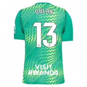 Koszulka Atlético Madryt Oblak 13 Bramkarska 2026-27 Zielony Koszulki Piłkarskie Krótki Rękaw