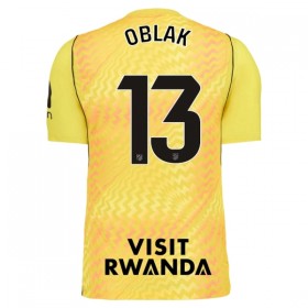 Koszulka Atlético Madryt Oblak 13 Bramkarska 2026-27 Żółty Koszulki Piłkarskie Krótki Rękaw
