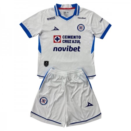Koszulka Cruz Azul Dziecięcy Wyjazdowe 2026-27 Koszulki Piłkarskie Krótki Rękaw