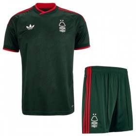 Koszulka Nottingham Forest Dziecięcy Wyjazdowe 2026-27 Koszulki Piłkarskie Krótki Rękaw