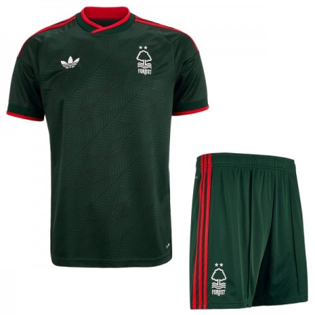 Koszulka Nottingham Forest Dziecięcy Wyjazdowe 2026-27 Koszulki Piłkarskie Krótki Rękaw