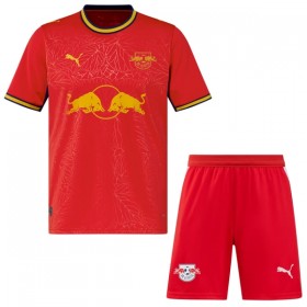 Koszulka RB Leipzig Dziecięcy Wyjazdowe 2026-27 Koszulki Piłkarskie Krótki Rękaw