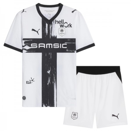 Koszulka Stade Rennais Dziecięcy Wyjazdowe 2026-27 Koszulki Piłkarskie Krótki Rękaw Koszulka Stade Rennais Dziecięcy Wyjazdowe 2026-27 Koszulki Piłkarskie Krótki Rękaw