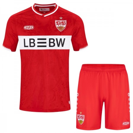 Koszulka VfB Stuttgart Dziecięcy Wyjazdowe 2026-27 Koszulki Piłkarskie Krótki Rękaw