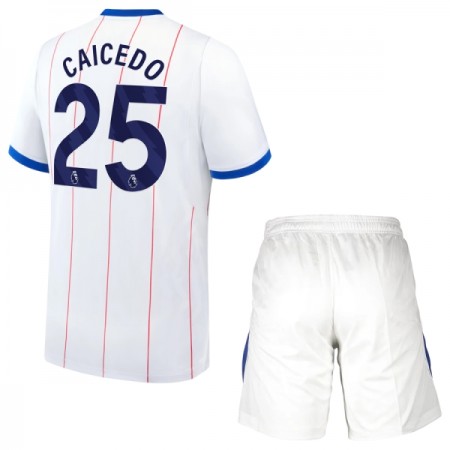 Koszulka Chelsea Caicedo 25 Dziecięcy Trzeci 2026-27 Koszulki Piłkarskie Krótki Rękaw Koszulka Chelsea Caicedo 25 Dziecięcy Trzeci 2026-27 Koszulki Piłkarskie Krótki Rękaw