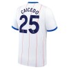 Koszulka Chelsea Caicedo 25 Trzeci 2026-27 Koszulki Piłkarskie Krótki Rękaw