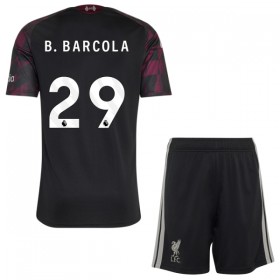Koszulka Liverpool B. Barcola 29 Dziecięcy Trzeci 2026-27 Koszulki Piłkarskie Krótki Rękaw