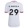 Koszulka Liverpool B. Barcola 29 Wyjazdowe 2026-27 Koszulki Piłkarskie Krótki Rękaw Koszulka Liverpool B. Barcola 29 Wyjazdowe 2026-27 Koszulki Piłkarskie Krótki Rękaw