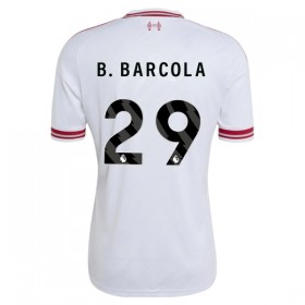 Koszulka Liverpool B. Barcola 29 Wyjazdowe 2026-27 Koszulki Piłkarskie Krótki Rękaw