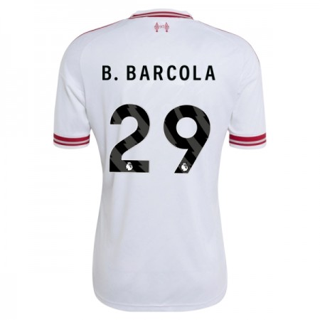 Koszulka Liverpool B. Barcola 29 Wyjazdowe 2026-27 Koszulki Piłkarskie Krótki Rękaw Koszulka Liverpool B. Barcola 29 Wyjazdowe 2026-27 Koszulki Piłkarskie Krótki Rękaw
