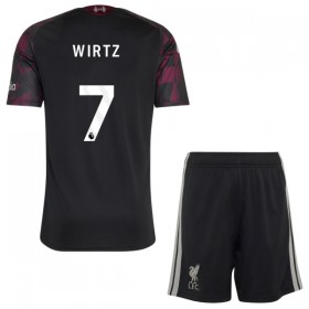 Koszulka Liverpool Wirtz 7 Dziecięcy Trzeci 2026-27 Koszulki Piłkarskie Krótki Rękaw