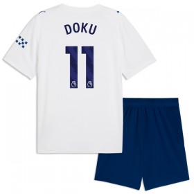 Koszulka Manchester City Doku 11 Dziecięcy Trzeci 2026-27 Koszulki Piłkarskie Krótki Rękaw