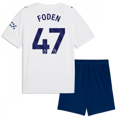 Koszulka Manchester City Foden 47 Dziecięcy Trzeci 2026-27 Koszulki Piłkarskie Krótki Rękaw Koszulka Manchester City Foden 47 Dziecięcy Trzeci 2026-27 Koszulki Piłkarskie Krótki Rękaw
