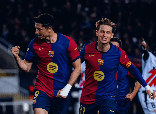 Barcelona pokonała Rayo Vallecano 1:0 i wróciła na szczyt tabeli La Liga